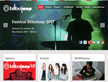 Tablet Screenshot of bilboloop.com